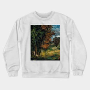 Paysage by Paul Cezanne Crewneck Sweatshirt